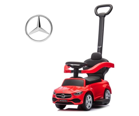 ⁨Milly Mally Pojazd z rączką MERCEDES C-Class Red⁩ w sklepie Wasserman.eu