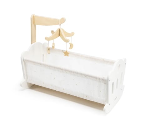 ⁨Viga 44235 PolarB Drewniana Kołyska-łóżeczko dla lalek⁩ at Wasserman.eu