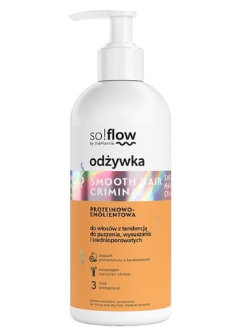 ⁨SO!FLOW Odżywka proteinowo-emolientowa do włosów z tendencją do puszenia, wysuszania 300 ml⁩ w sklepie Wasserman.eu