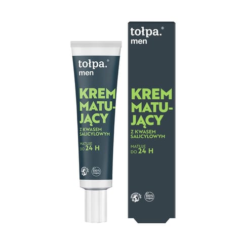 ⁨TOŁPA Men Krem matujący z kwasem salicylowym 40 ml⁩ w sklepie Wasserman.eu