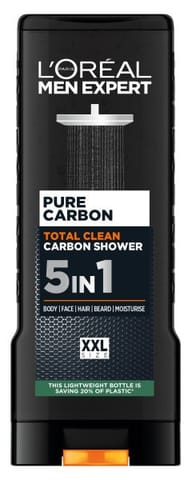 ⁨LOREAL Men Expert Żel pod prysznic Pure Carbon 5w1 - 400 ml⁩ w sklepie Wasserman.eu