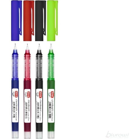 ⁨Cienkopisy kapilarne 0,5mm 4 kolory TO-347 TOMA⁩ w sklepie Wasserman.eu