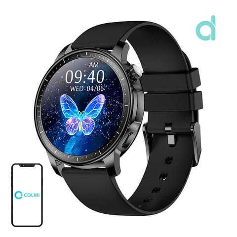 ⁨Smartwatch Colmi V65 (Czarny)⁩ w sklepie Wasserman.eu