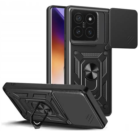 ⁨Etui XIAOMI 14T PRO Tech-Protect Camshield Pro czarne⁩ w sklepie Wasserman.eu