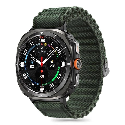 ⁨Pasek do SAMSUNG GALAXY WATCH ULTRA (47MM) Tech-Protect Weave Pro zielone⁩ w sklepie Wasserman.eu