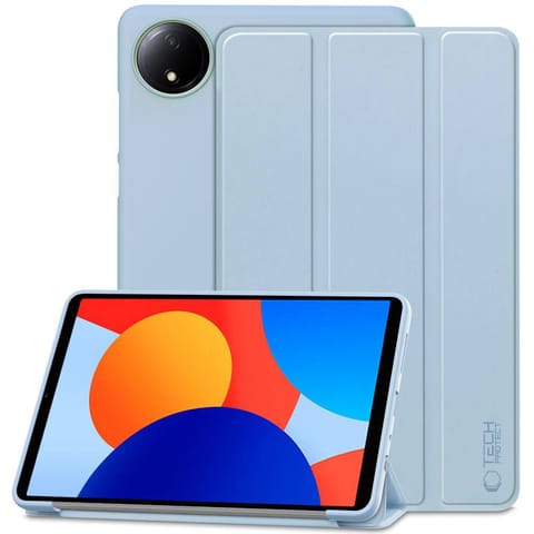 ⁨Etui XIAOMI REDMI PAD SE 8.7 Tech-Protect SmartCase Sky niebieskie⁩ w sklepie Wasserman.eu