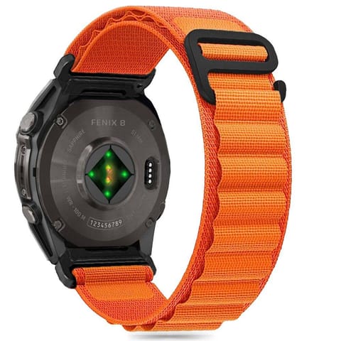 ⁨Pasek do GARMIN FENIX 5X / 5X PLUS / 6X / 6X PRO / 7X / 8 (51MM) Tech-Protect Nylon Pro pomarańczowe⁩ w sklepie Wasserman.eu