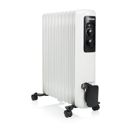 ⁨Tristar | KA-5181 | Oil filled radiator | 2000 W | Number of power levels 3 | Suitable for rooms up to 65 m3 | Suitable for rooms up to 25 m2 | White | IP00⁩ at Wasserman.eu