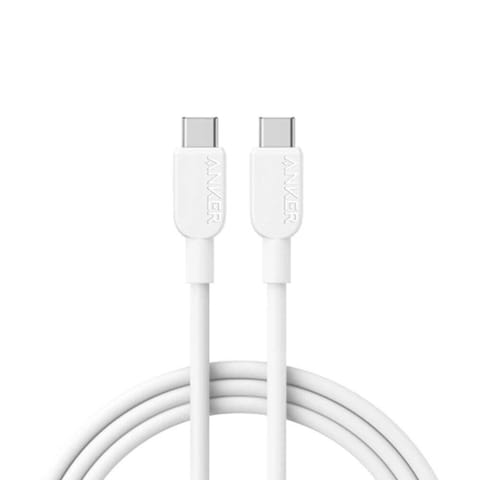 ⁨Kabel Anker 240W USB-C do USB-C 1.8m biały⁩ w sklepie Wasserman.eu