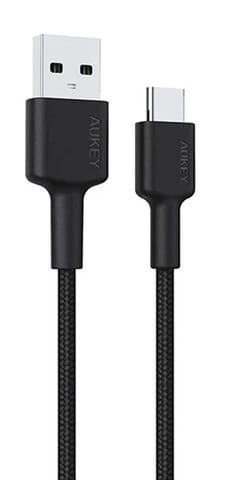 ⁨AUKEY CB-CD30 KABEL USB-C QC PD 0.9M 3A NYLON⁩ w sklepie Wasserman.eu