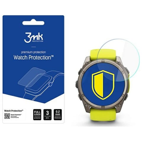 ⁨3MK FlexibleGlass Garmin Fenix 8 Solar/Sapphire 51mm Szkło Hybrydowe⁩ w sklepie Wasserman.eu