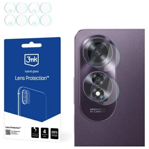 ⁨3MK Lens Protect Oppo A60 Ochrona na obiektyw aparatu 4szt.⁩ w sklepie Wasserman.eu