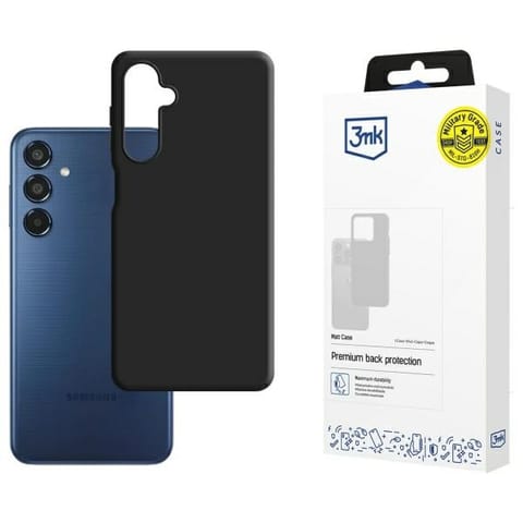 3MK Matt Case Sam M35 5G M356 czarny/black w sklepie Wasserman.eu