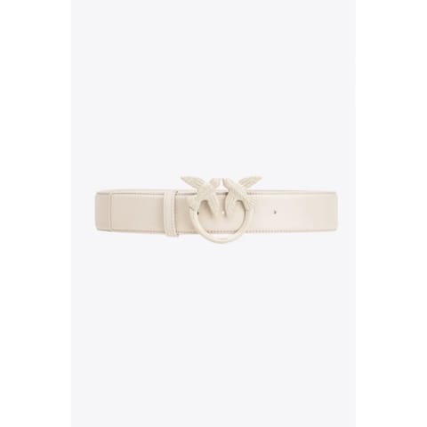 ⁨Pasek Pinko Love Berry H3 Belt (3 cm) 100125A0F1 (kolor Biały, rozmiar S)⁩ w sklepie Wasserman.eu