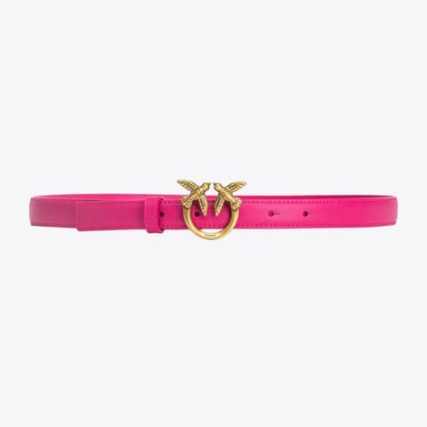 ⁨Pasek Pinko Love Berry H2 Belt (2 cm) 100143A0F1 (kolor Różowy, rozmiar XS)⁩ w sklepie Wasserman.eu