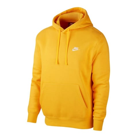 ⁨Bluza Nike Sportswear Club Fleece M BV2654 (kolor Żółty, rozmiar M (178cm))⁩ w sklepie Wasserman.eu