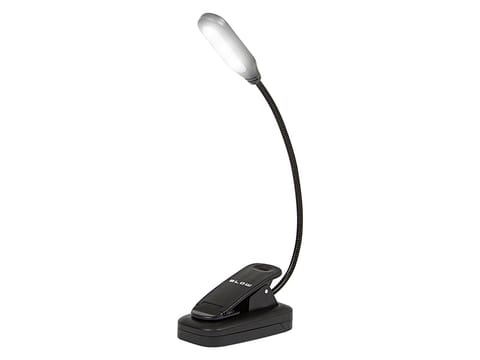 ⁨44-162# Lampka biurkowa led lb-18 z klipsem czarna⁩ w sklepie Wasserman.eu