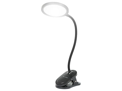 ⁨44-165# Lampka biurkowa led lb-20 z klipsem czarna⁩ w sklepie Wasserman.eu