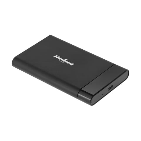 ⁨Obudowa dysku 2,5" SATA USB C 3.1  Rebel aluminiowa⁩ w sklepie Wasserman.eu