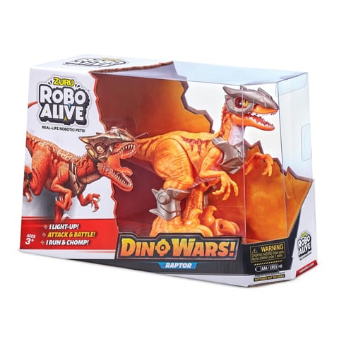 ⁨Interactive figure Robo Alive Dino Wars Raptor⁩ at Wasserman.eu