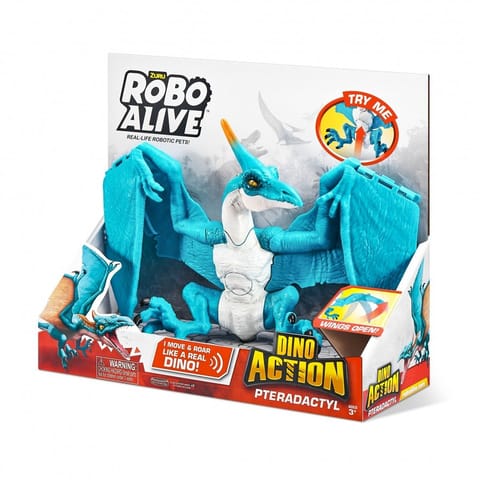 ⁨Figurka interaktywna Dino Action seria 1 Pterodaktyl⁩ w sklepie Wasserman.eu