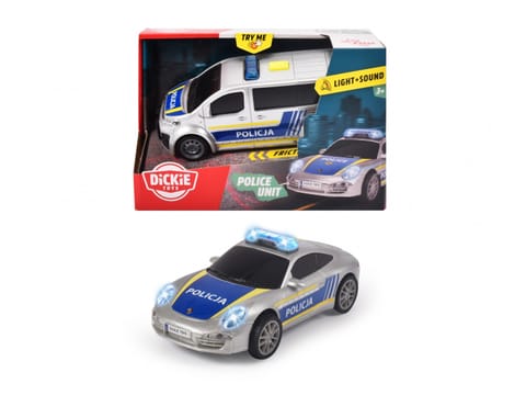 ⁨SOS vehicle Police unit 2 types⁩ at Wasserman.eu