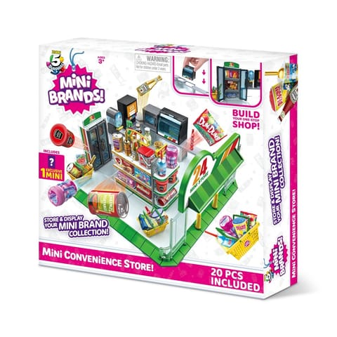 ⁨5 Surprise Mini Brands Mini Convenience Store Playset with 1 Exclusive Mini by ZURU⁩ at Wasserman.eu