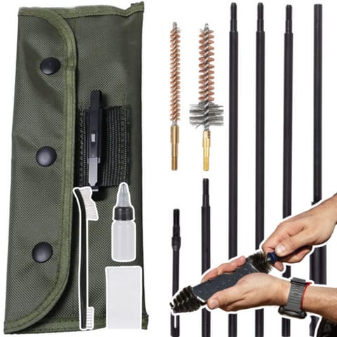 ⁨Zestaw Do Czyszczenia Broni W Etui Wycior AR15 5,56 mm⁩ w sklepie Wasserman.eu