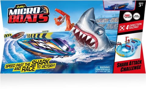 ⁨Playset Micro Boat Shark Attack⁩ at Wasserman.eu