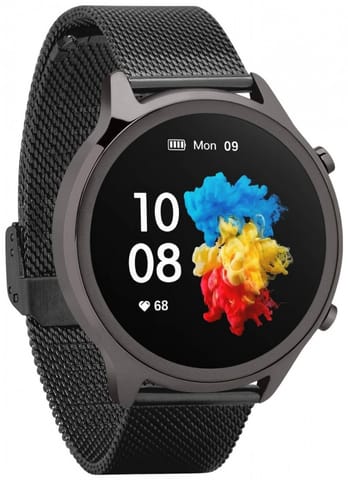 ⁨Smartwatch Veronica Czarny stalowy⁩ w sklepie Wasserman.eu