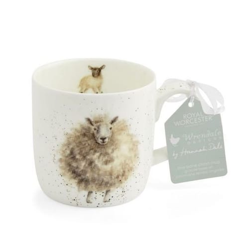 Owieczki Kubek Porcelanowy 310 ml w sklepie Wasserman.eu