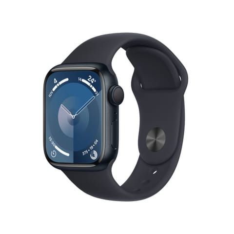 ⁨Watch Series 9 GPS 41 mm Midnight Sport APPLE iOS Czarny⁩ w sklepie Wasserman.eu