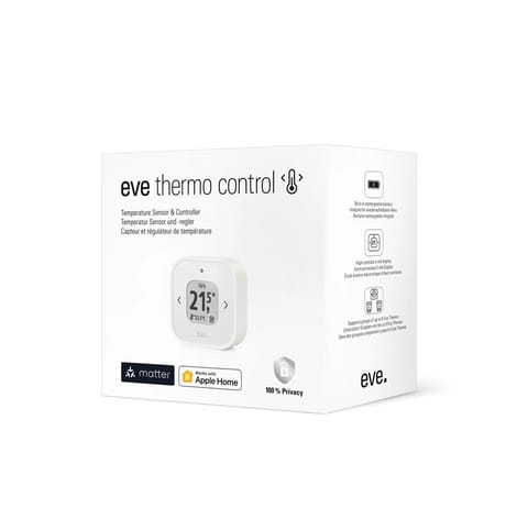 ⁨Eve Thermo Control - czujnik temperatury i kontroler do Eve Thermo (technologia Matter)⁩ w sklepie Wasserman.eu