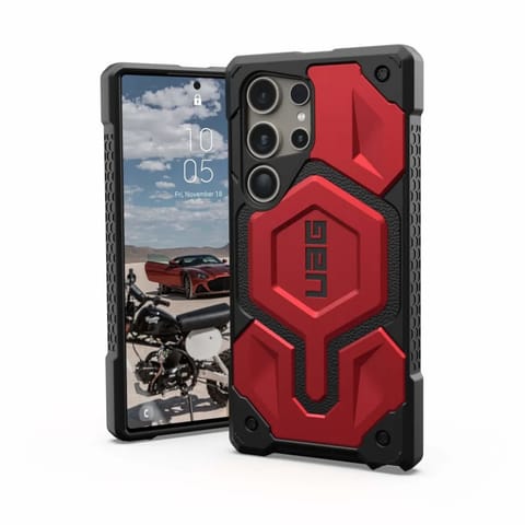 ⁨UAG Monarch Pro - obudowa ochronna do Samsung Galaxy S24 Ultra 5G z wbudowanym modułem magnetycznym (crimson)⁩ w sklepie Wasserman.eu