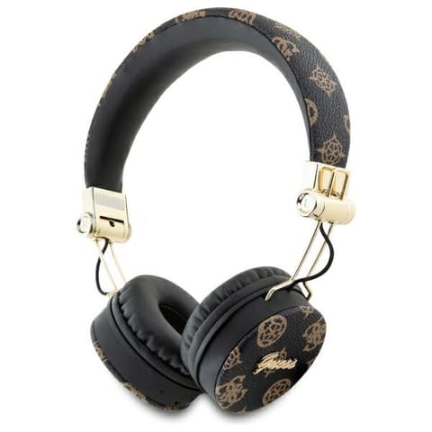 Guess słuchawki nauszne Bluetooth ENC GUBH70EPOSMK czarny/black Peony Script Round Shape w sklepie Wasserman.eu