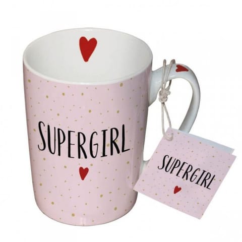 ⁨Supergirl Kubek Porcelanowy 250 ml⁩ w sklepie Wasserman.eu