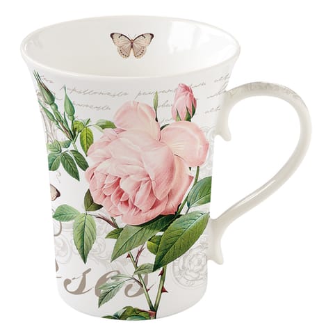 ⁨Róże Kubek Porcelanowy w Ozdobnym Pudełku 360 ml⁩ w sklepie Wasserman.eu