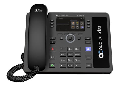 ⁨AudioCodes Teams C435Hd-R Ip-Phone Poe⁩ w sklepie Wasserman.eu