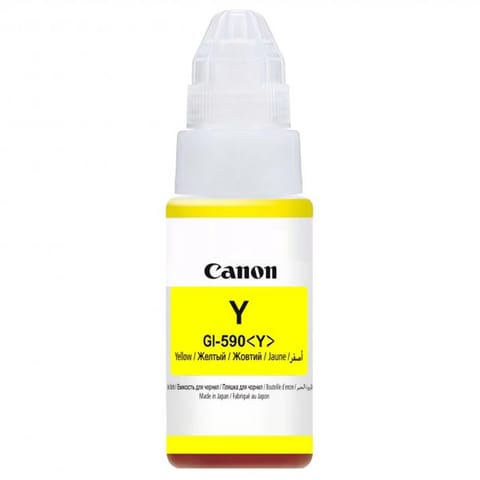 Canon oryginalny ink / tusz GI-590 Y, 1606C001, yellow, 7000s, 70ml w sklepie Wasserman.eu