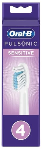 ⁨Końcówki do szczoteczki ORAL-B Pulsonic Sensitive 4 szt. SR32-4⁩ w sklepie Wasserman.eu