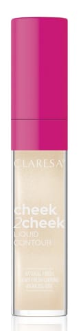 ⁨CLARESA Cheek2Cheek Rozświetlacz w płynie 01 Crystal Light 7g⁩ w sklepie Wasserman.eu