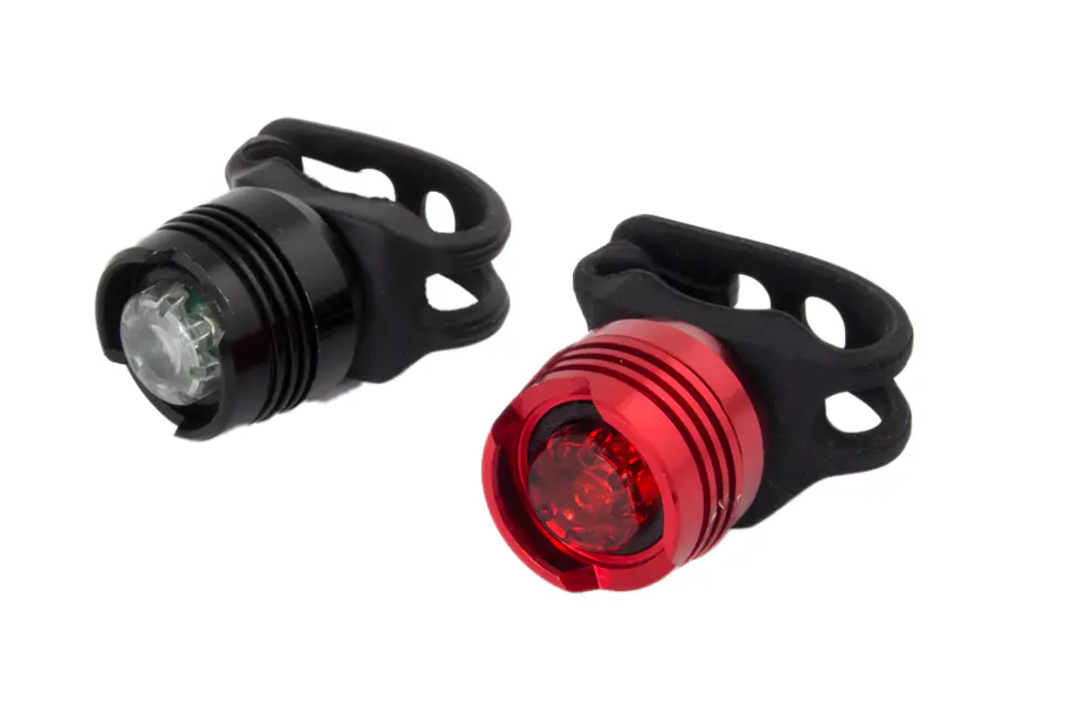 ⁨EOT016 Esperanza led bicycle light for front and back acrux set⁩ at Wasserman.eu