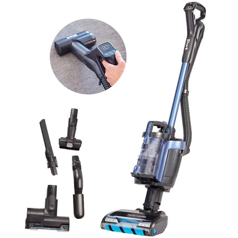 ⁨Shark ICZ300EUT stick vacuum/electric broom Upright vacuum Battery Dry HEPA Bagless 0.6 L 450 W Blue⁩ at Wasserman.eu