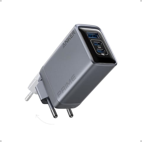 ⁨Ładowarka Anker Prime 100W 2x USB-C 1x USB-A ze składaną wtyczką⁩ w sklepie Wasserman.eu