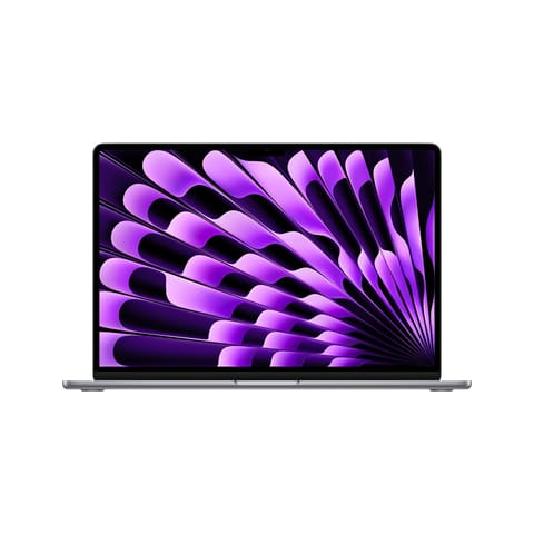 ⁨Apple 15-inch MacBook Air: Apple M3 chip with 8-core CPU and 10-core GPU, 16GB, 512GB SSD - Space Grey⁩ w sklepie Wasserman.eu