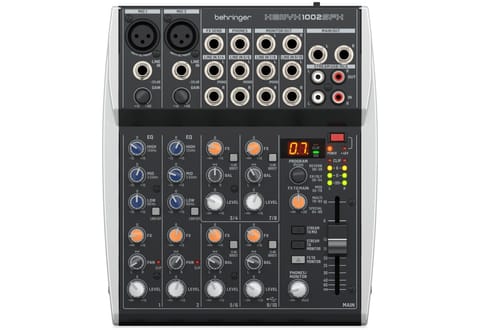 ⁨Behringer XENYX 1002SFX - audio mixer⁩ at Wasserman.eu