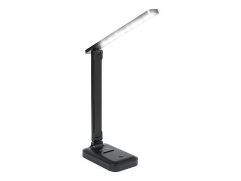 ⁨44-163# Lampka biurkowa led lb-19 czarna⁩ w sklepie Wasserman.eu