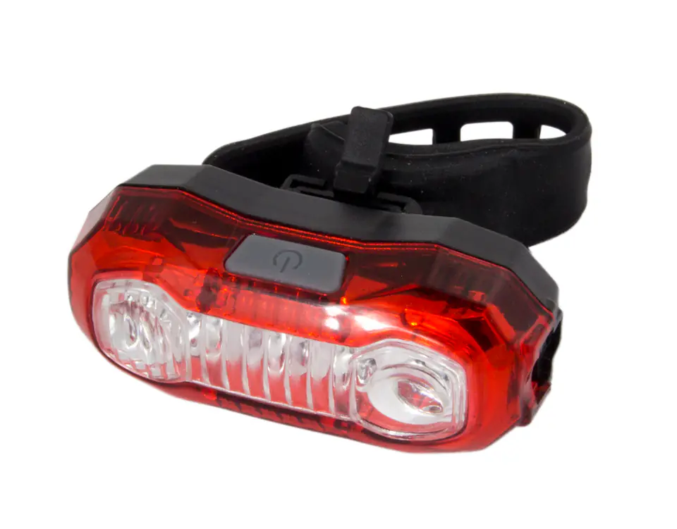 ⁨EOT021 Esperanza led bicycle light for back usb polaris⁩ at Wasserman.eu