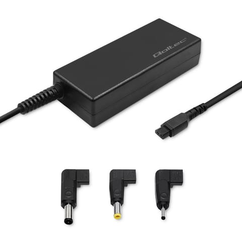 ⁨Qoltec 52415 Power adapter designed for Samsung Sony 65W | 3 plugs | +power cable⁩ at Wasserman.eu