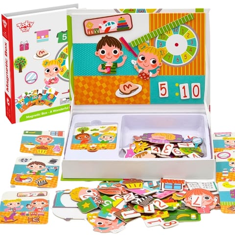 TOOKY TOY Puzzle Drewniane Pudełko Magnetyczne w sklepie Wasserman.eu